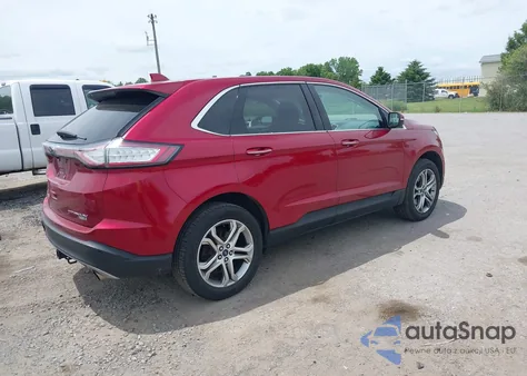 2016 Ford Edge Titanium z USA, uszkodzony, nr VIN 2FMPK4K93GBB61491
